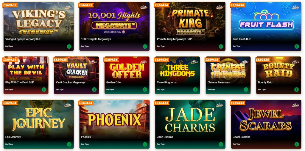 Paddy Power Casino Games